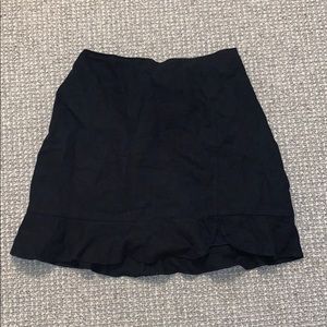 Women’s XS Abercrombie Woven Black Skirt